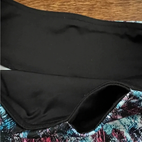 RDX Blue Pink Black and White Leggings - Picture 2 of 3